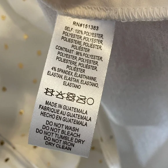 EUC Anthropologie Current Air Bristol Blouse Ivory Gold Boho Loose V-Neck Medium - Picture 9 of 10